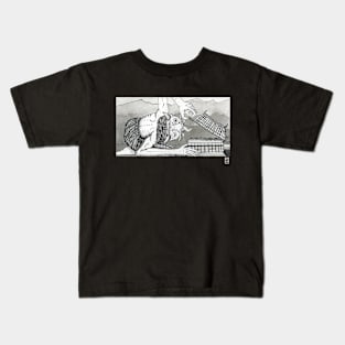 Oni Having a Look Kids T-Shirt